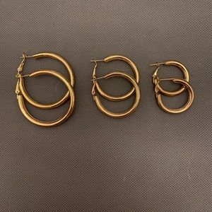 Gold hoops